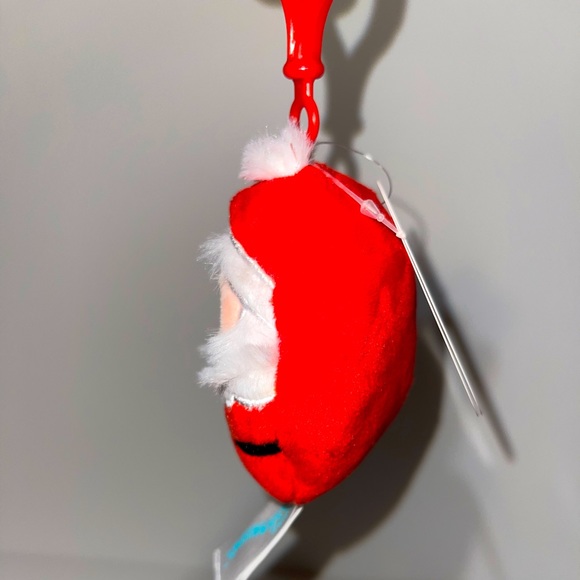Nick the Santa Claus 3.5"  Squishmallow Clip Stuffed Plush - Picture 2 of 5
